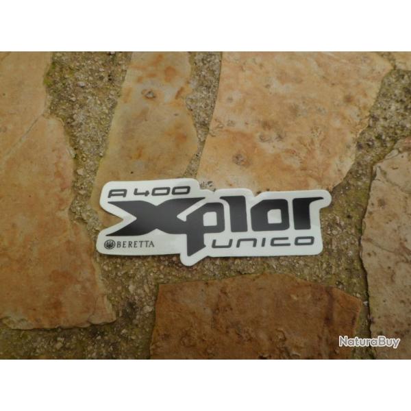 Superbe Autocollant Beretta A400 Xplor Unico