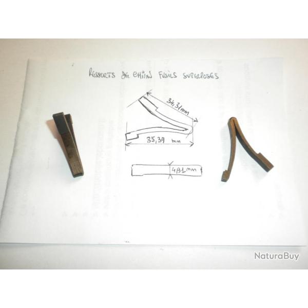 VENDU PAR CUIRASSIER11 RESSORT DE CHIEN FUSILS SUPERPOSES