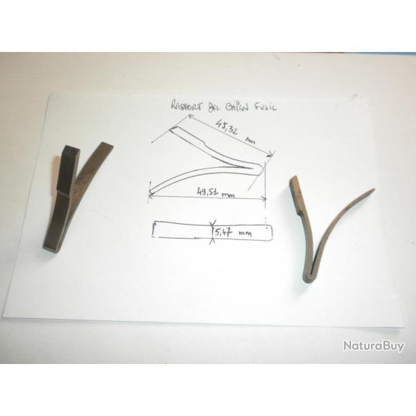 VENDU PAR CUIRASSIER11 RESSORT DE CHIEN FUSILS