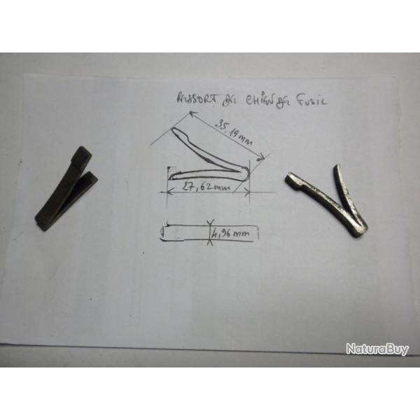 VENDU PAR CUIRASSIER11 RESSORT DE CHIEN  DE FUSIL DE CHASSE N� 3
