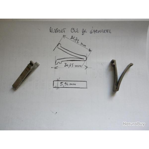 VENDU PAR CUIRASSIER11 RESSORT DE CLE DE GACHETTE N� 2