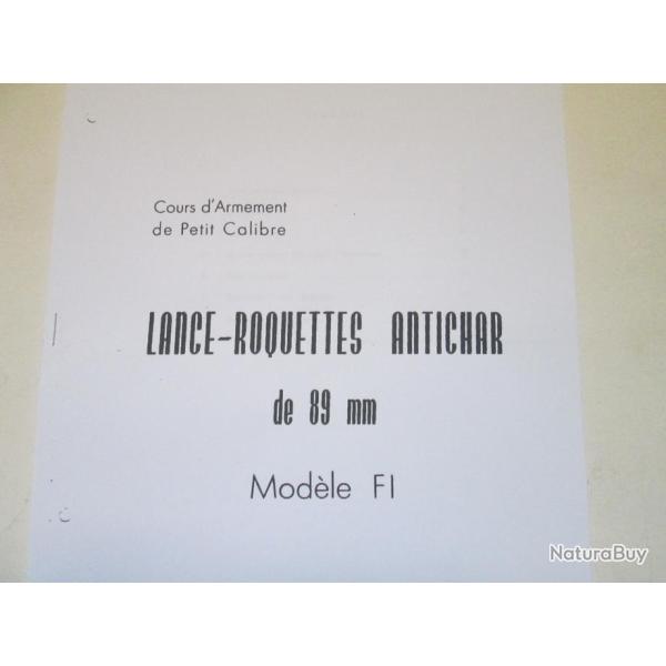 MANUEL SUR LRAC 89  MM  - NOTICE PDF