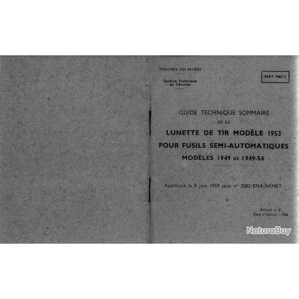 Manuel PDF  MAT-1067-1-Lunette-de-Tir-Mle-1953