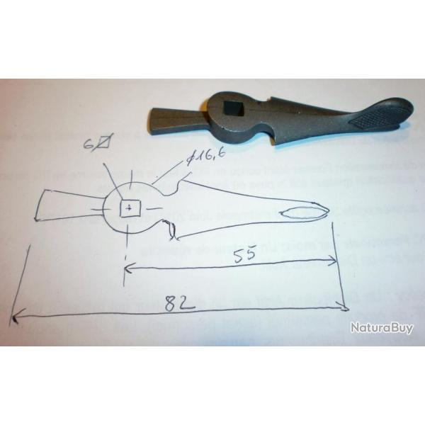 cl� de verrouillage pour juxtapos� triple verrous (CL1)
