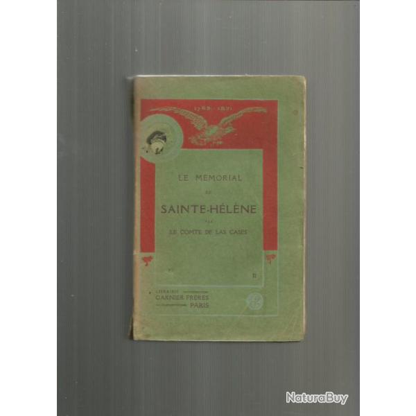 le m�morial de sainte-h�l�ne tome 2. las casas. edts garnier premier empire