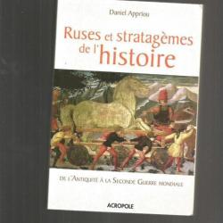ruses et stratag&egrave;mes de l'histoire de l'antiquit&eacute; &agrave; la deuxi&egrave;me guerre.
