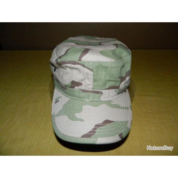 Casquette City Guard type militaire couleur camouflage sable