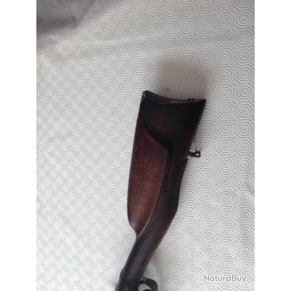 fusil  juxtapos� a chien a piston anglais