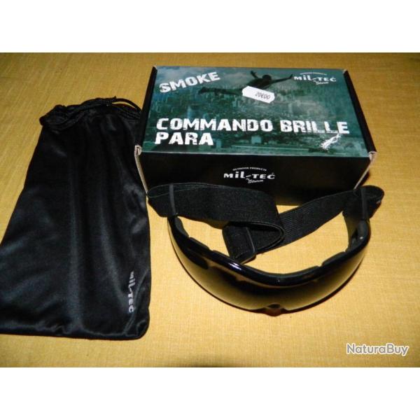 Lunettes-masque Commando Para Mil-Tec fum�es