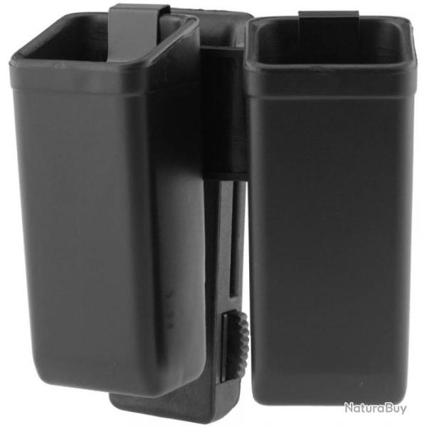 Porte chargeur pivotant double 2 chargeurs 9 mm 