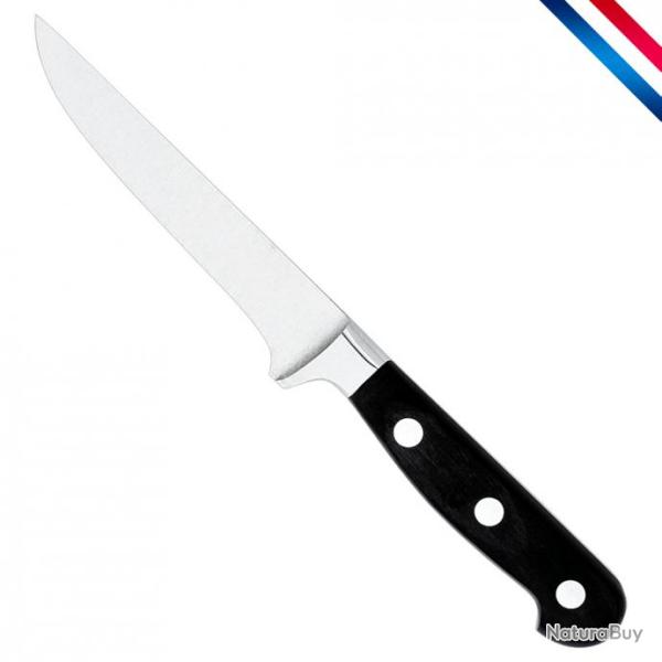 Couteau � d�sosser - Lame inox forg�e - 13 cm - cuisine du chef