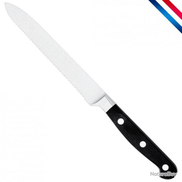 Couteau � tomate - Lame inox forg�e microdent�e - 13 cm