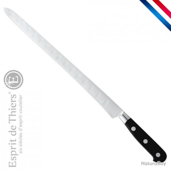 Couteau � saumon alv�ol� - Lame inox - 30 cm
