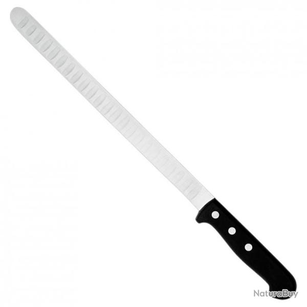 Couteau � jambon alv�ol� - Lame inox - 26 cm  - Les gourmets
