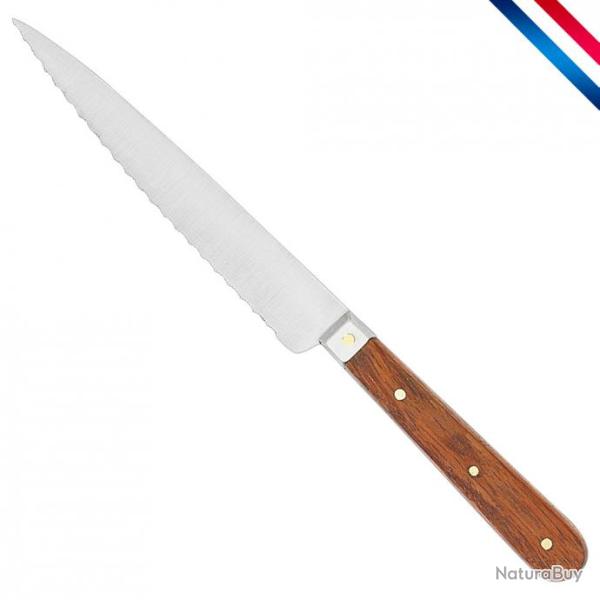 Couteau � tomates - Lame inox microdent�e - 12 cm