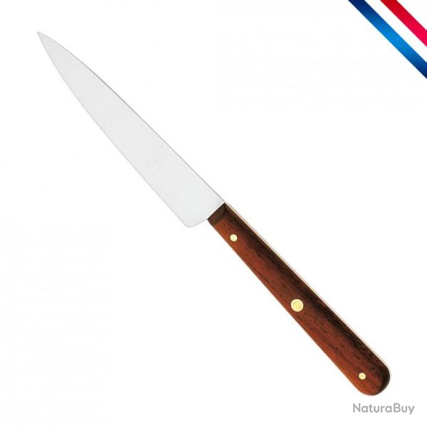 Couteau Office palissandre - grand classique  - Lame inox - 10 cm