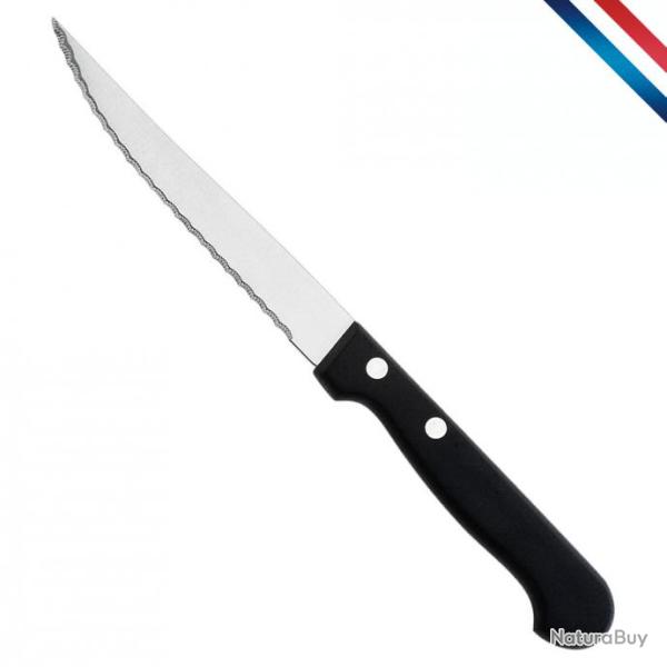 couteau steak - lame microdent�e - 11 cm