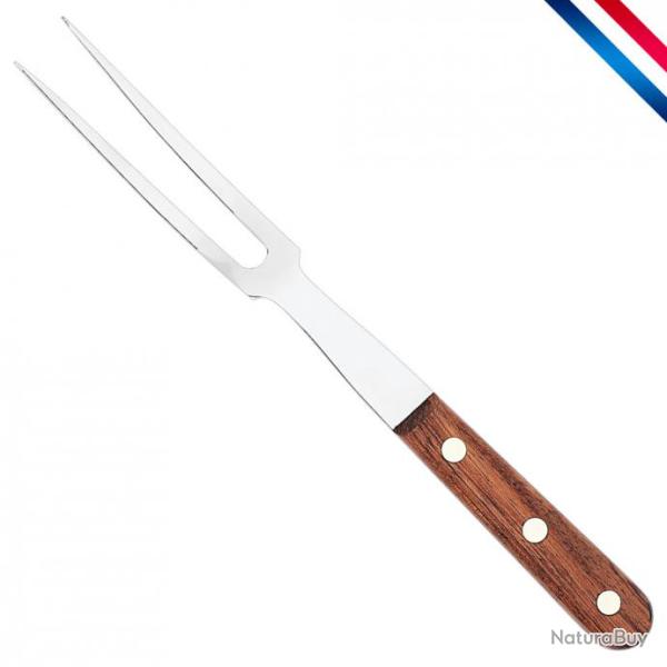 Fourchette courbe 2 dents - Palissandre - 28 cm