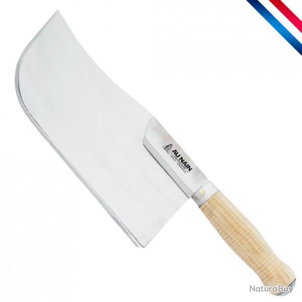 Feuille de boucher - lame inox - 28 cm - manche buis stri