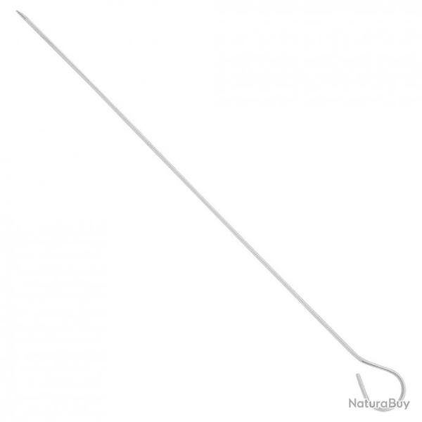 12 brochettes inox - 30 cm