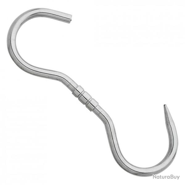 Crochet esse tournant - Inox - Poids support� : 90 kg