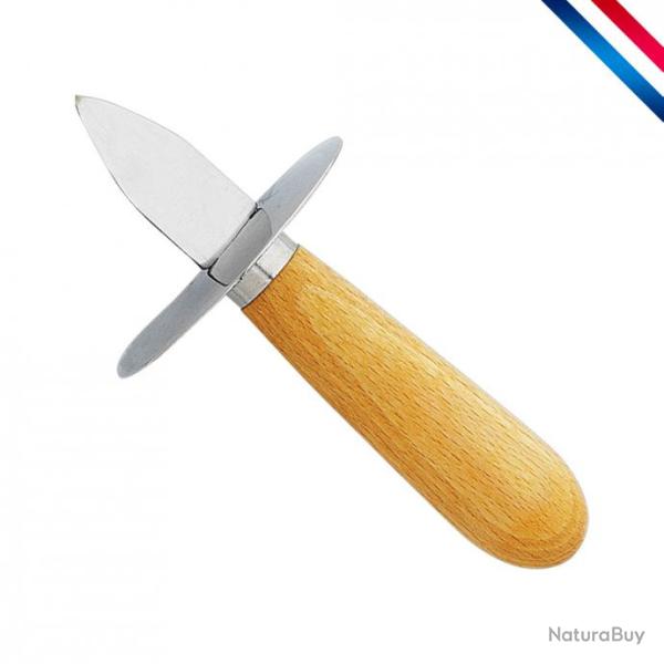 Couteau hu�tre avec garde - Lame inox