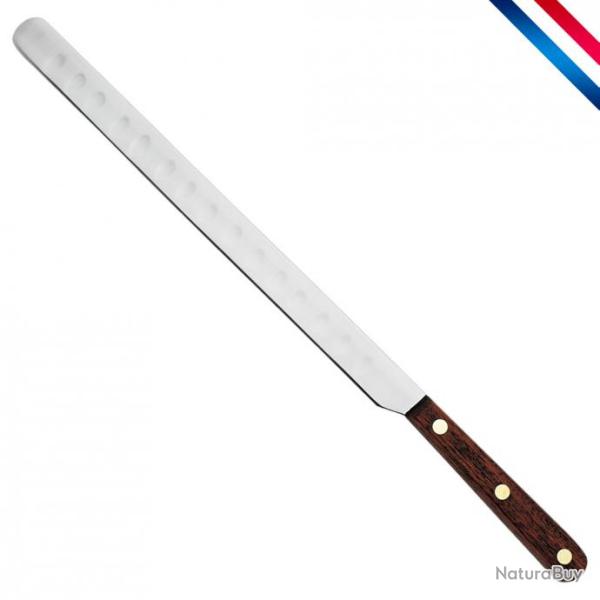Couteau saumon alv�ol� - Lame inox - 30 cm