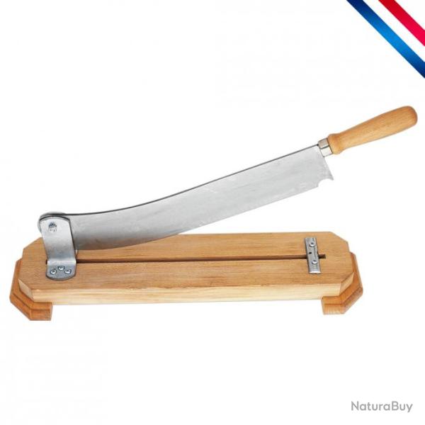 Coupe pain sur socle - lame carbone - 33 cm
