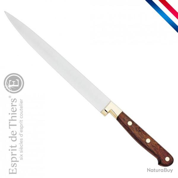Tranchelard - Lame inox - 23 cm - palissandre - Label