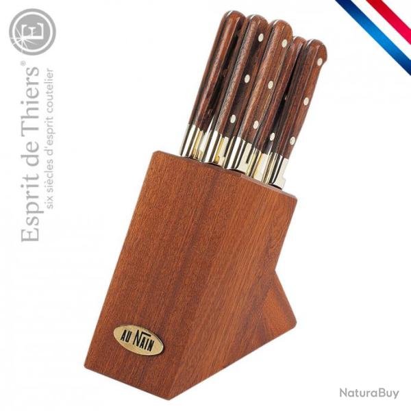 Bloc inclin� 6 couteaux steaks