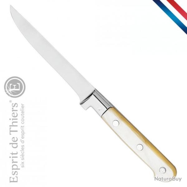 Couteau Steak, nacrine champagne, esprit de Thiers - 11 cm
