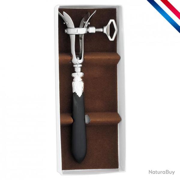 Coffret fer � Gigot - Pince forg�e inox - pour tenir le gigot facilement