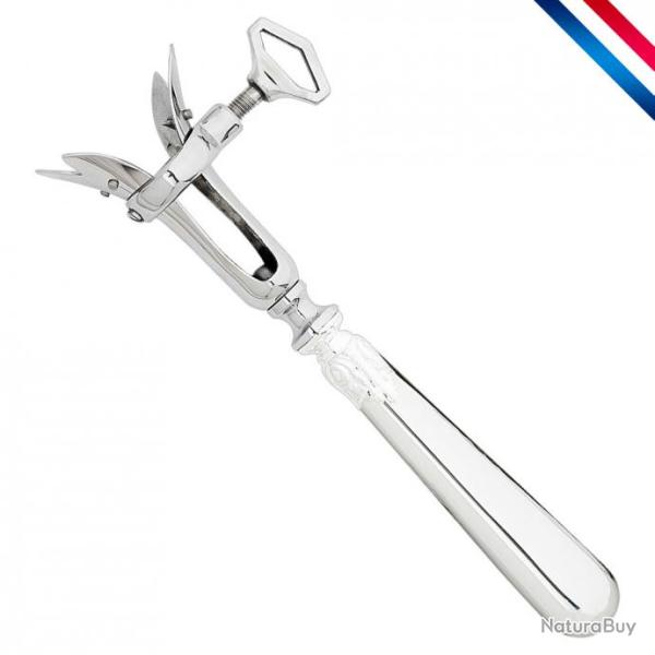 Coffret fer � gigot - Pince forg�e inox - manche m�tal