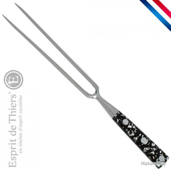 Fourchette de service forg�e - feuille d'argent - tr�s haute qualit�