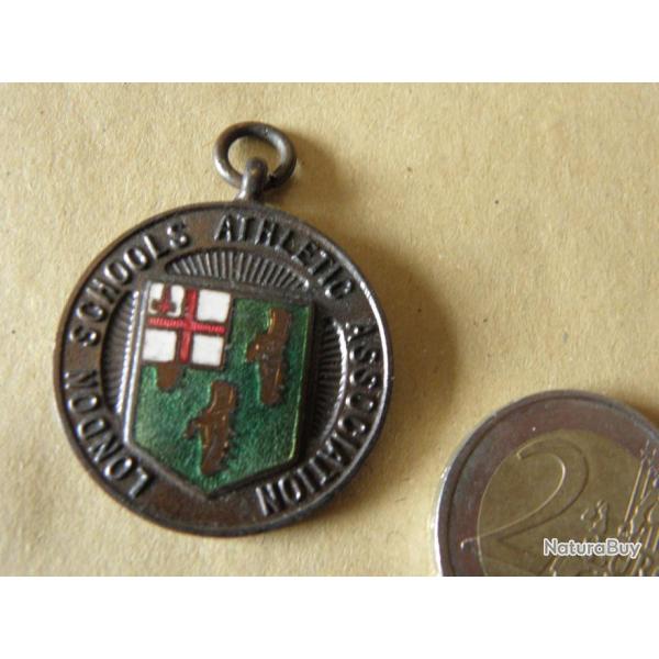 vintage medaille LONDON SCHOOLS ATHELTIC ASSSOCIATION