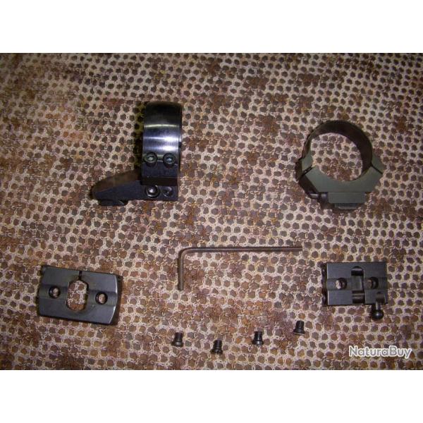 montage amovible pour REMINGTON 7400 / 7600 / 750 collier de 25,4 mm