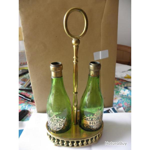 Service � condiments huile vinaigre xix eme