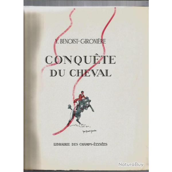 conqu�te du cheval de benoist gironi�re yves