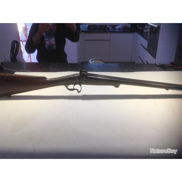 Fusil � chiens a broche en calibre 16 bernard modele Luxe