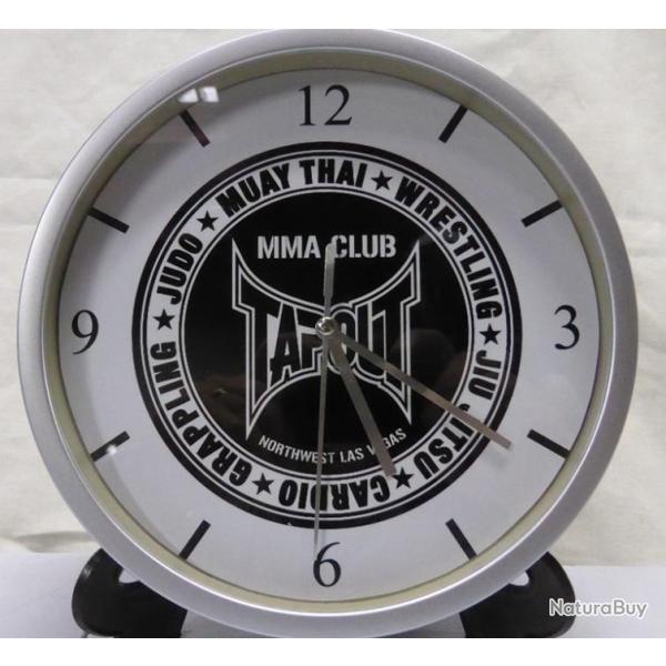 Pendule murale horloge 20 cms TAPOUT MMA 1 ( boxe combat freefight arts martiaux