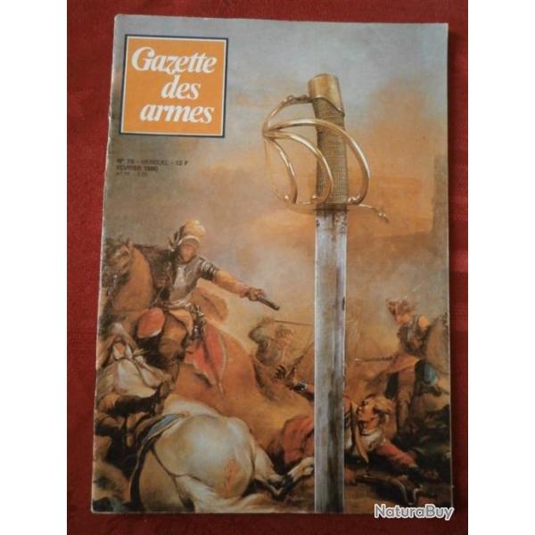 gazette des armes n 79  (voir sommaire dans le texte de l'annonce)