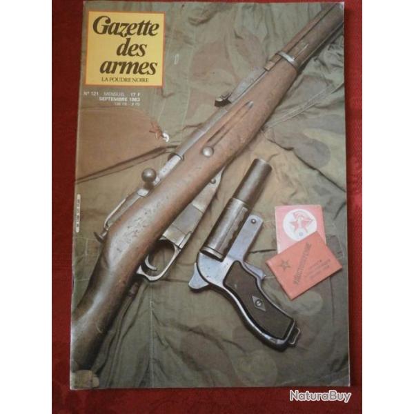 gazette des armes n 121 (voir sommaire dans le texte de l'annonce)