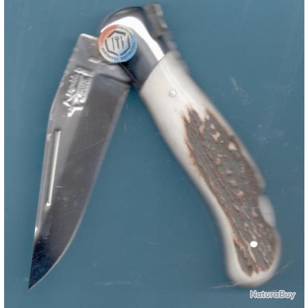 � votre PR�NOM  GRATUIT LAGUIOLE Chasse CORNE CERF de G DAVID l'ARBALETE couteau