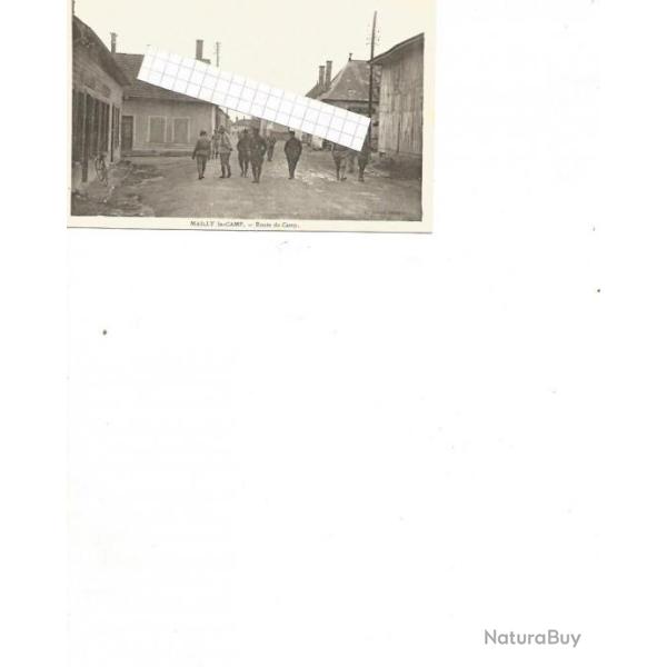 mailly-le-camp . route du camp . manoeuvre militaire