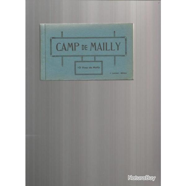 camp de mailly , carnet 10 vues de mailly  , �tat neuf