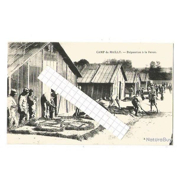 camp de mailly . prparation  la revue