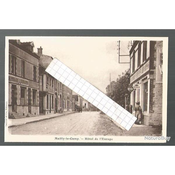 mailly-le-camp. hotel de l'europe et garage