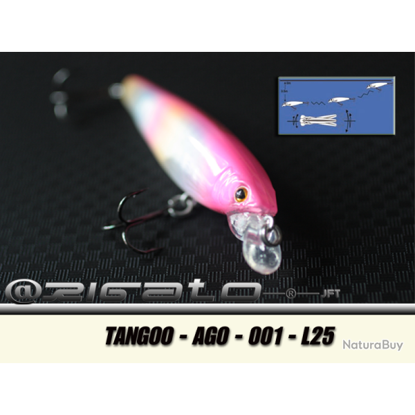 ARIGATO� - Leurres durs - TANGOO-AGO-001 L25