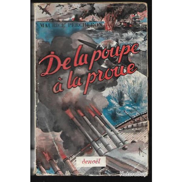 de la poupe � la proue de maurice percheron , marine de guerre , bismarck, scharnhorst ,