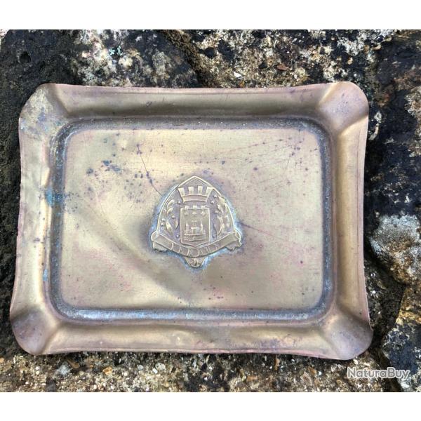 artisanat de tranch�e  - cendrier  VERDUN  -TRENCH ART WW1 poilu